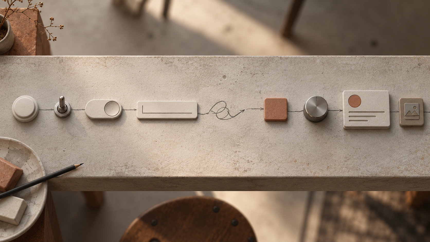 The Space Between the Components